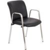 PAVILION H/D ARM CHAIR -CHROME/PU thumbnail-0