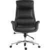 Ambassador Executive Chair Reclining Leather Look Chair Black thumbnail-1