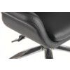 Ambassador Executive Chair Reclining Leather Look Chair Black thumbnail-3