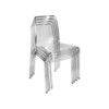 Clarity Chairs Stackable Clear Pack of 4 thumbnail-1