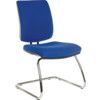 Ergo Deluxe Visitors Chair Blue thumbnail-0