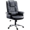 Lombard Executive Armchair Leather Black thumbnail-0