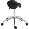 Sit/Stand Stool Black thumbnail-0