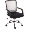 HIGH BACKED MESH CHAIR CHARCOAL W/ CHROME BASE thumbnail-0