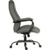GOLIATH DUO HEAVY DUTY 24 HOUR LEATHER EXECUTIVE CHAIR GREY thumbnail-3