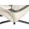 GOLIATH HEAVY DUTY 24HR LEATHER FACED EXECUTIVE CHAIR WHITE thumbnail-3