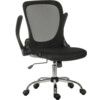 FLIP MESH EXECUTIVE CHAIR (FLIP UP ARMS) BLACK thumbnail-2