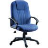 CITY FABRIC EXECUTIVE ARMCHAIR BLUE thumbnail-0