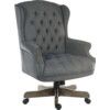 CHAIRMAN EXECUTIVE ARMCHAIR GREY thumbnail-0