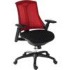 RAPPORT LUXURY MESH EXECUTIVE CHAIR BLACK/RED thumbnail-0