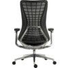 QUANTUM LUXURY MESH EXECUTIVE CHAIR BLACK FRAME GRAPHITE thumbnail-4