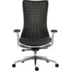 QUANTUM LUXURY MESH EXECUTIVE CHAIR WHITE FRAME GRAPHITE thumbnail-2