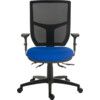 Ergo Comfort Executive Chair Mesh Backed Blue thumbnail-1