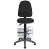 ERGO TWIN HIGH BACK OPERATOR CHAIR BLACK thumbnail-1