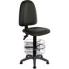 ERGO TWIN HIGH BACK OPERATOR CHAIR BLACK PU thumbnail-2