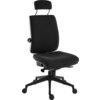 ERGO PLUS ULTRA 24HR OPERATOR CHAIR WITH HEADREST BLACK thumbnail-0