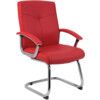 Hoxton Visitors Chair Cantilever Base Red thumbnail-0