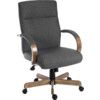 GRAYSON EXECUTIVE ARMCHAIR GREY/DRIFTWOOD thumbnail-0