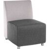 CUBE RECEPTION CHAIR GREY thumbnail-0