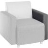 CUBE SINGLE ARMREST (LEFT OR RIGHT) GREY thumbnail-0