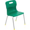 TITAN FOUR LEGGED CHAIR 350mm - GREEN thumbnail-0