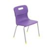 TITAN FOUR LEGGED CHAIR 460mm - PURPLE thumbnail-0