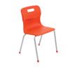 TITAN FOUR LEGGED CHAIR 380mm - ORANGE thumbnail-0