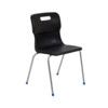 TITAN FOUR LEGGED CHAIR 460mm - BLACK thumbnail-0