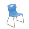 TITAN SKID BASE CHAIR 350mm - SKY BLUE thumbnail-0