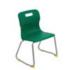 TITAN SKID BASE CHAIR 350mm - GREEN thumbnail-0