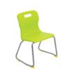 TITAN SKID BASE CHAIR 350mm - LIME thumbnail-0