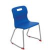 TITAN SKID BASE CHAIR 380mm - BLUE thumbnail-0