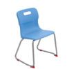 TITAN SKID BASE CHAIR 380mm - SKY BLUE thumbnail-0