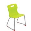 TITAN SKID BASE CHAIR 380mm - LIME thumbnail-0