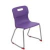 TITAN SKID BASE CHAIR 380mm - PURPLE thumbnail-0