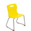 TITAN SKID BASE CHAIR 380mm - YELLOW thumbnail-0