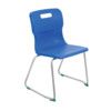 TITAN SKID BASE CHAIR 430mm - BLUE thumbnail-0