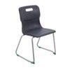 TITAN SKID BASE CHAIR 430mm - CHARCOAL thumbnail-0