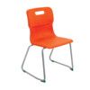 TITAN SKID BASE CHAIR 430mm - ORANGE thumbnail-0