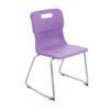 TITAN SKID BASE CHAIR 430mm - PURPLE thumbnail-0