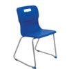 TITAN SKID BASE CHAIR 460mm - BLUE thumbnail-0