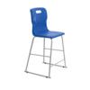 TITAN HIGH CHAIR 610mm - BLUE thumbnail-0