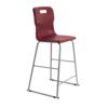 TITAN HIGH CHAIR 685mm - BURGUNDY thumbnail-0