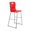 TITAN HIGH CHAIR 685mm - RED thumbnail-0