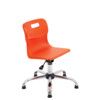 TITAN JUNIOR SWIVEL CHAIR 5-11 YEARS WITH GLIDES - ORANGE thumbnail-0