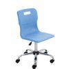 TITAN SENIOR SWIVEL CHAIR 11+ YEARS WITH CASTORS - SKY BLUE thumbnail-0