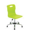 TITAN SENIOR SWIVEL CHAIR 11+ YEARS WITH GLIDES - LIME thumbnail-0