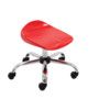 TITAN JUNIOR SWIVEL STOOL 5-11 YEARS WITH CASTORS - RED thumbnail-0