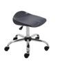 TITAN SENIOR SWIVEL STOOL 11+ YEARS WITH CASTORS - CHARCOAL thumbnail-0