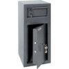 Safe, Keyed Lock, Grey, Steel, 250 x 250 x 600mm thumbnail-2